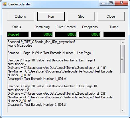 Softek Software BardecodeFiler 2.8.1.1